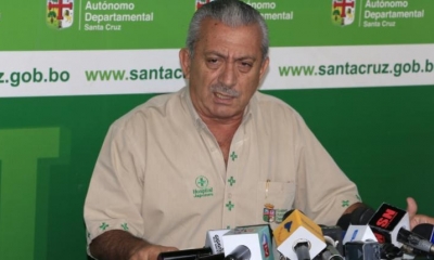 El secretario de Salud de la Gobernación de Santa Cruz, Óscar Urenda. | Foto archivo