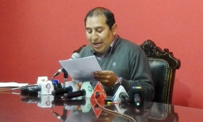 El diputado opositor Wilson Santamaría