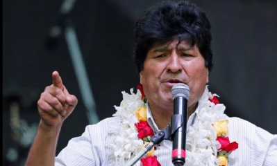 El expresidente Evo Morales