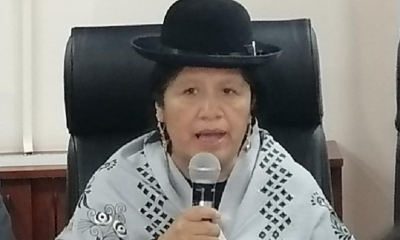 María Eugenia Choque/Foto. RRSS