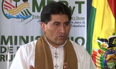 Ministro Cocarico/Foto. Internet