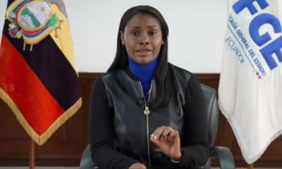 La fiscal general del Estado, Diana Salazar, deploró el crimen del agente del Ministerio Público. 