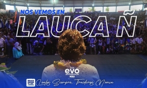 El congreso del MAS , sera en Lauca Ñ