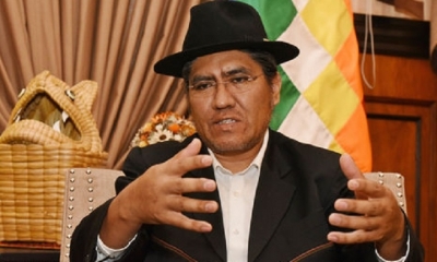 Diego Pary, canciller de Bolivia/Foto. RRSS