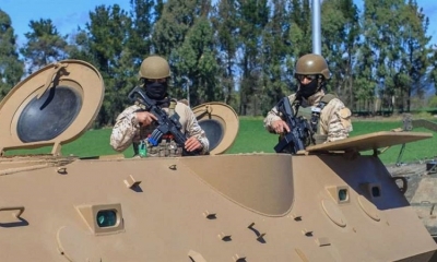 Hoy hay más de 2.000 efectivos militares desplegados en la 