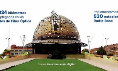 De las 530 estaciones Radio Base de la Red Móvil, el 64% se encuentran en áreas rurales y el 36% en áreas urbanas.