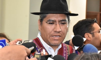 Diego Pary, canciller de Bolivia/Foto. RRSS