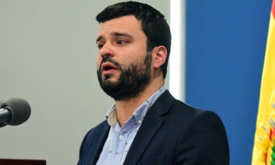 Manuel Canelas, ministro de Comunicación/Foto. ABI