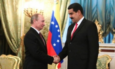 El presidente de Venezuela, Nicolás Maduro y el mandatario ruso Vladímir Putin. | Agencias
