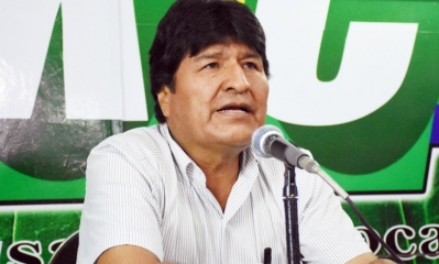 Evo Morales en Chimore/Foto. ABI