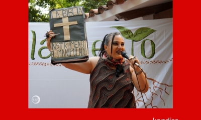 La activista y cofundadora del colectivo feminista Mujeres Creando María Galindo
