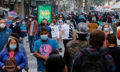 Chile se encuentra entre los cinco países del mundo con mayor porcentaje de población vacunada