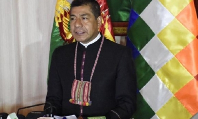 Fernando Huanacuni, canciller de Bolivia. Foto: Internet