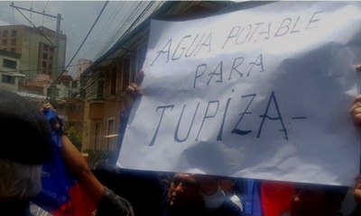 La Paz, Sucre, Potosí, Cochabamba y Tupiza son algunas regiones que han sentido con más fuerza los problemas de desabastecimiento de agua