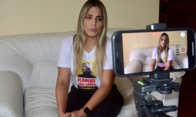 Carolina Ribera, hija de la expresidenta Jeaninen Añez