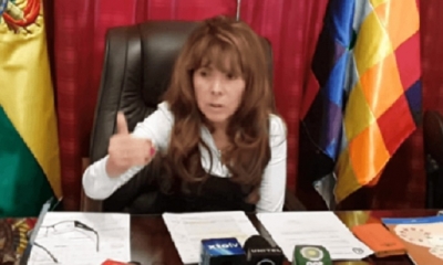 Diputada del MAS Romina Pérez/Foto. RRSS