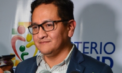 Álvaro Terrazas, viceministro de Salud/Foto. RRSS
