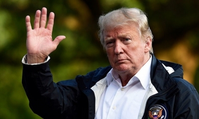 El presidente de EE. UU., Donald Trump.
