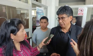 Orlando Ceballos, abogado de  del expresidente Evo Morales