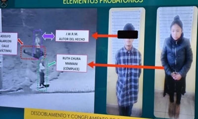 El hecho registrado en El Alto.
