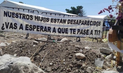 Imagen de fosas en Morelos (Brigada Nacional de Búsqueda de Personas Desaparecidas)