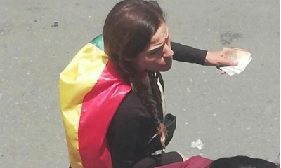 Expresentadora de televisión Melisa Ibarra.