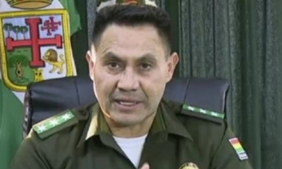 Igor Echegaray, comandante de la Policía de Santa Cruz/Foto. RRSS