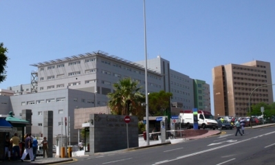 Hospital universitario Nuestra Señora de la Candelaria en Santa Cruz de Tenerife, Islas Canarias, España.