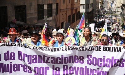 Foto / Archivo : Marcha multitudinaria se recordó el Día Internacional de la Mujeres