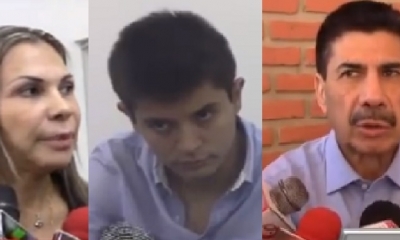 Blanca Mercado, Saúl Vargas hijo y padre/Foto. Kandire