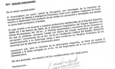 Documentación que muestra el ilicito del régimen de áñez | ABI