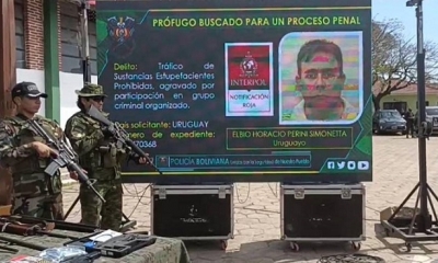 Álvarez Griffths, aseveró este lunes que se aprehendió al narcotraficante uruguayo
