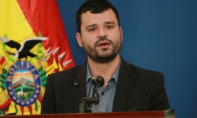 Manuel Canelas, ministro de Comunicación/Foto. ABI