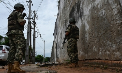 La Fiscalía General de Paraguay ha difundido este viernes las primeras imágenes de las cámaras de seguridad relacionadas con la fuga de 75 reos 