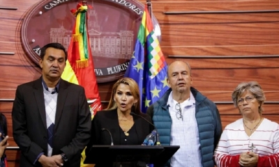 El Gobierno interino de Bolivia, encabezado por Jeanine Áñez