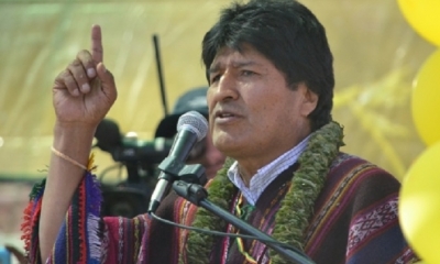 Presidente Evo Morales.