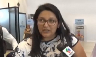 Carla Arancibia fue cuestionada por su trabajo/Foto. Captura de pantalla