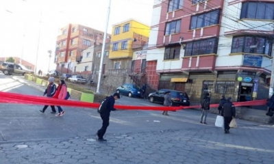 Autoridades aseguran que el paro es político/Foto: RRSS