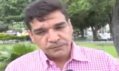 Óscar Alfredo Paniagua del Movimiento 21-F/Foto. Kandire