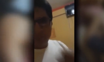El locutor grabó a un mujer desnuda y lo viralizó por las RRSS/Foto. RRSS