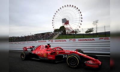 Sebastian Vettel, en el circuito de Suzuka, por el GP de Japón. | EFE
