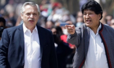 Los diputados aseguran que Fernández salvó la vida de Evo Morales/Foto. RRSS