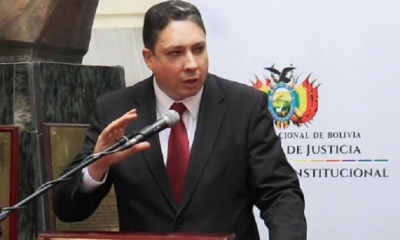 Héctor Arce, ministro de Justicia/Foto. RRSS