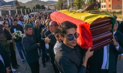 Así despidieron a Luis García Meza. | APG