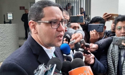 El diputado Tomás Monasterio