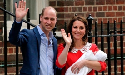 El príncipe Luis es el tercer hijo de la pareja/Foto. RRSS