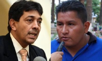 Víctor Hugo Zamora y Juan José Huanca/Foto. Kandire 