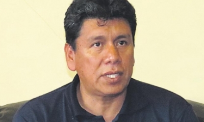 Iván Arciénega, alcalde de Sucre/Foto. RRSS