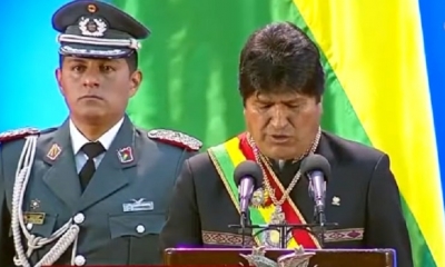Evo Morales/Foto. Captura de pantalla