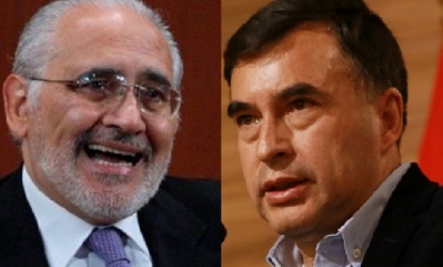 Carlos Mesa y Juan Ramón Quintana/Foto. Kandire 